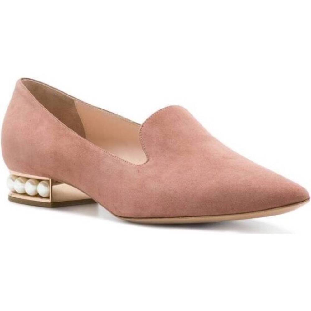 BNWT Nicholas Kirkwood Casati Suede Flats 37.5